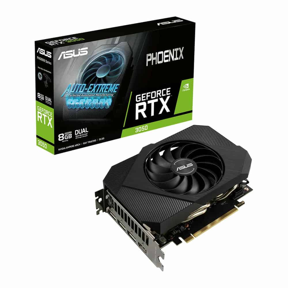 ASUS NVIDIA GeForce RTX 3050 8GB Phoenix Graphics Card